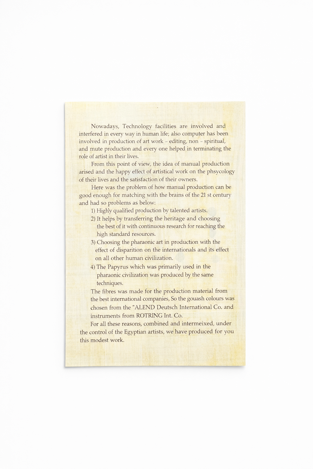 Certificate of Authenticity