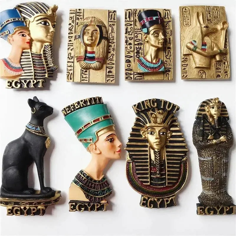 Egypt Anubis Myth Queen Fridge Magnet Souvenir Pyramid Pharaoh Queen Magnet on Refrigerators Home Decoration Accessories - Sands Of Giza