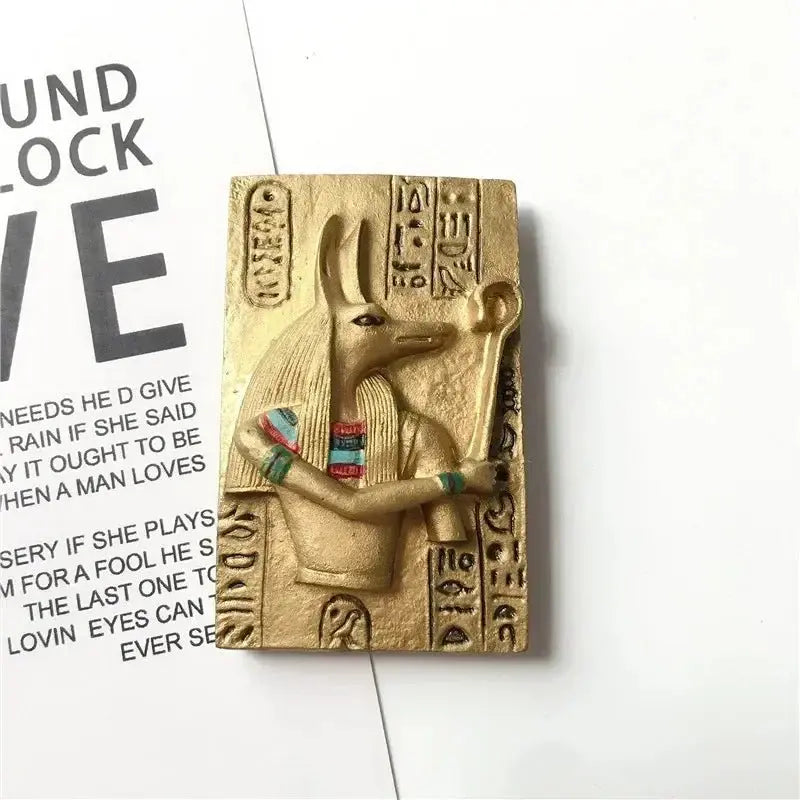 Egypt Anubis Myth Queen Fridge Magnet Souvenir Pyramid Pharaoh Queen Magnet on Refrigerators Home Decoration Accessories - Sands Of Giza