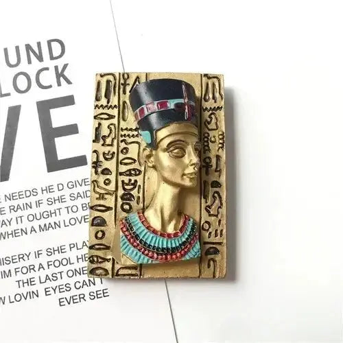Egypt Anubis Myth Queen Fridge Magnet Souvenir Pyramid Pharaoh Queen Magnet on Refrigerators Home Decoration Accessories - Sands Of Giza
