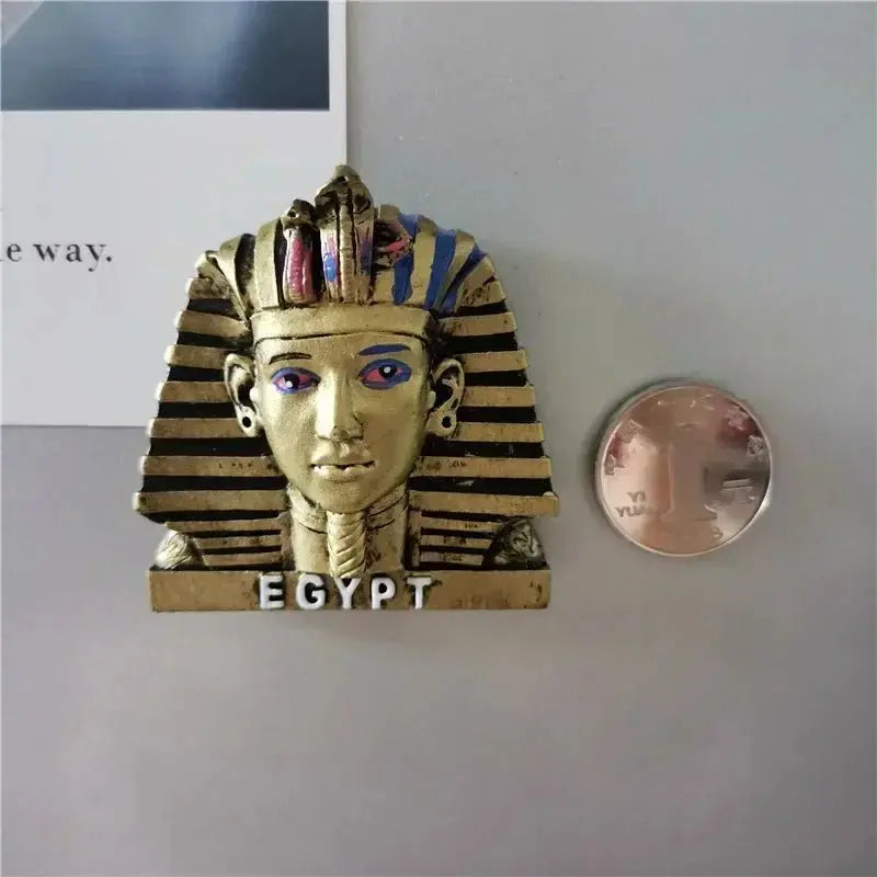 Egypt Anubis Myth Queen Fridge Magnet Souvenir Pyramid Pharaoh Queen Magnet on Refrigerators Home Decoration Accessories - Sands Of Giza