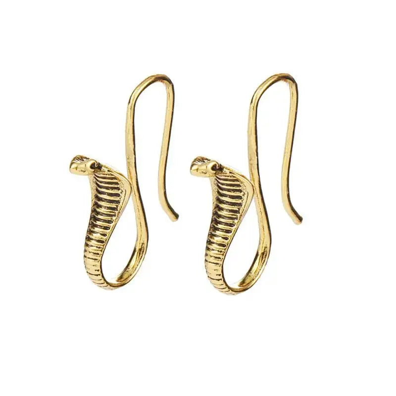 Egyptian Cobra Earrings Snake Egyptian Jewelry Earrings for Women Fashion Jewelry Women Egypt Puck Rock Style - Sands Of Giza