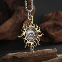 Eye of Horus Necklace Evil Eye Pendant Ancient Egypt Protection Necklace Jewelry Gift Men and Women Spiritual Amulets - Sands Of Giza
