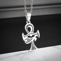 Eye of Horus Necklace Evil Eye Pendant Ancient Egypt Protection Necklace Jewelry Gift Men and Women Spiritual Amulets - Sands Of Giza