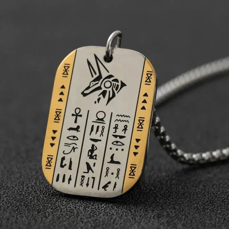 Eye of Horus Necklace Evil Eye Pendant Ancient Egypt Protection Necklace Jewelry Gift Men and Women Spiritual Amulets - Sands Of Giza