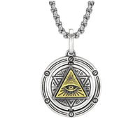 Eye of Horus Necklace Evil Eye Pendant Ancient Egypt Protection Necklace Jewelry Gift Men and Women Spiritual Amulets - Sands Of Giza