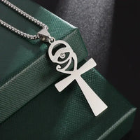 Eye of Horus Necklace Evil Eye Pendant Ancient Egypt Protection Necklace Jewelry Gift Men and Women Spiritual Amulets - Sands Of Giza